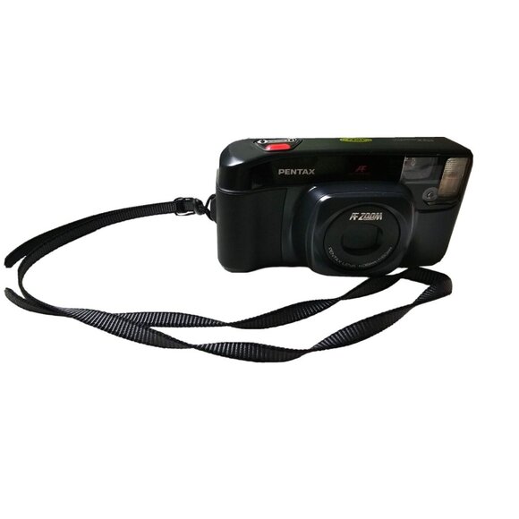 Pentax IQZoom 60 AF Macro Zoom 38-60mm Point Shoot 35mm Camera Strap UNTESTED - Picture 1 of 9